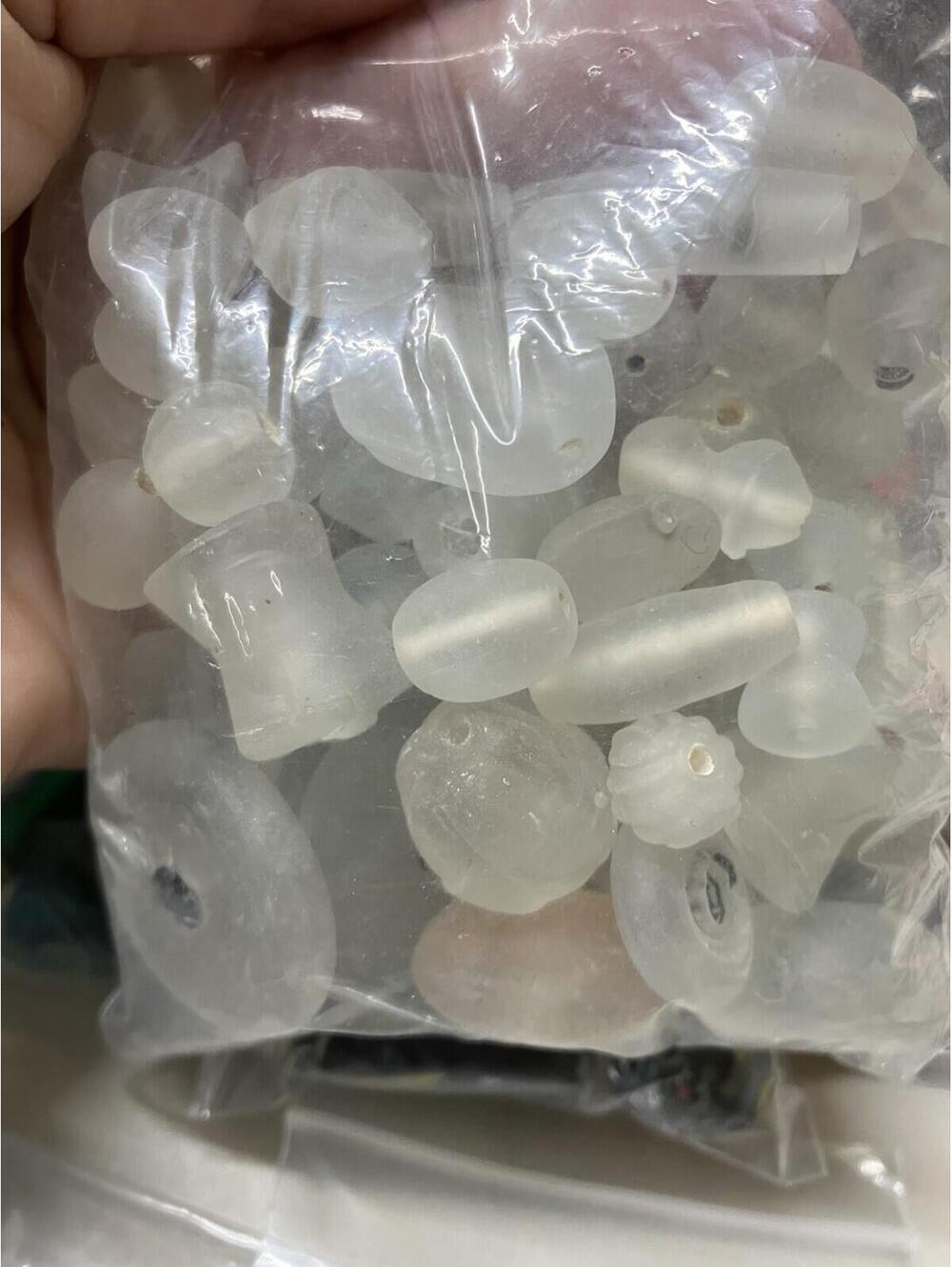 2.6 Pounds Of Glass beads For jewelry making mix variety supplies Glass/ceramic - Picture 11 of 14
